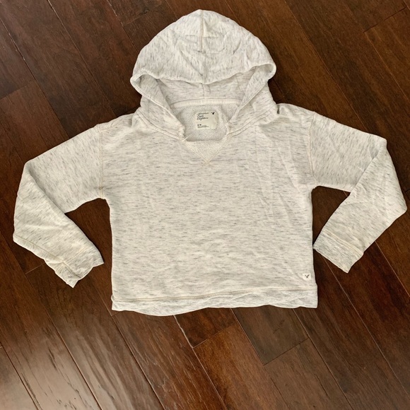 American Eagle Cropped Styled Sweatshirt - Picture 2 of 7